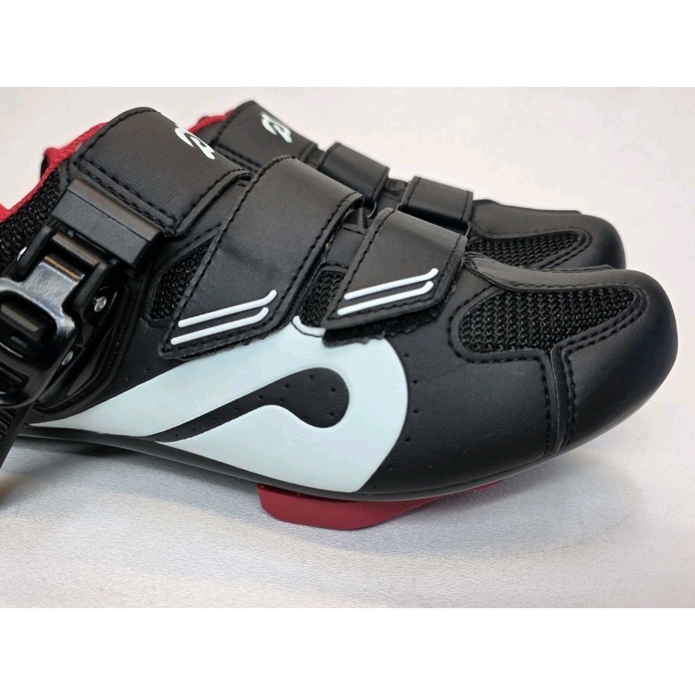Womens EU 37 US 6 Peloton Bike Cycling Shoes Road Spin Black Cleats - Picture 4 of 10